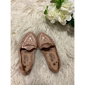 Rose Gold Mexican Huaraches